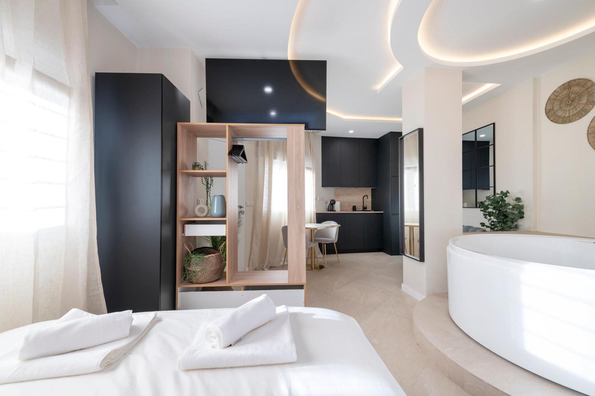Appartamento Malaga Boutique V.V Luxury Jacuzzy Esterno foto