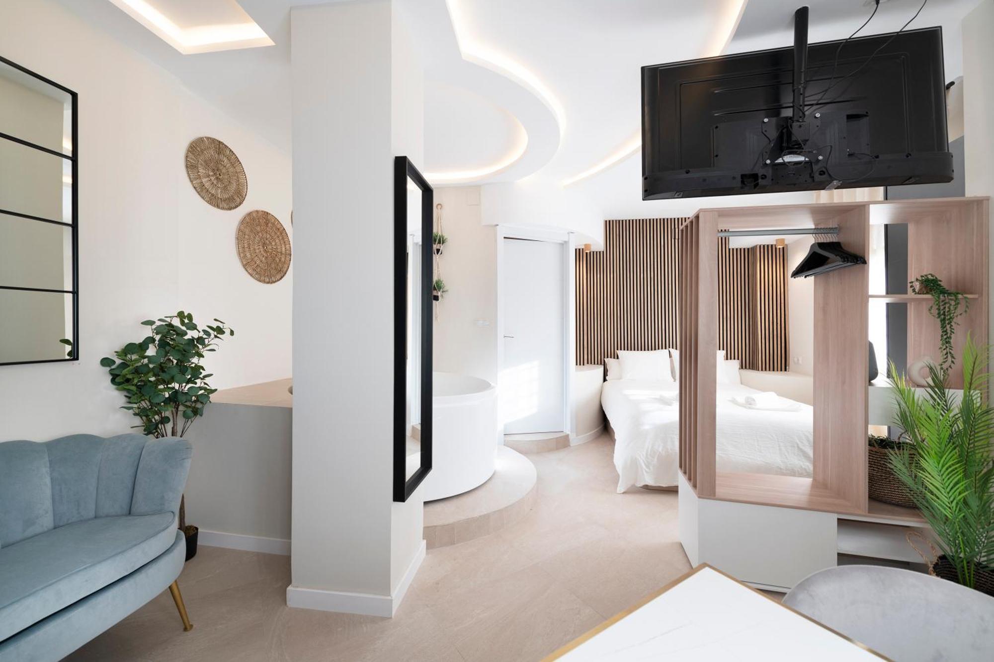 Appartamento Malaga Boutique V.V Luxury Jacuzzy Esterno foto