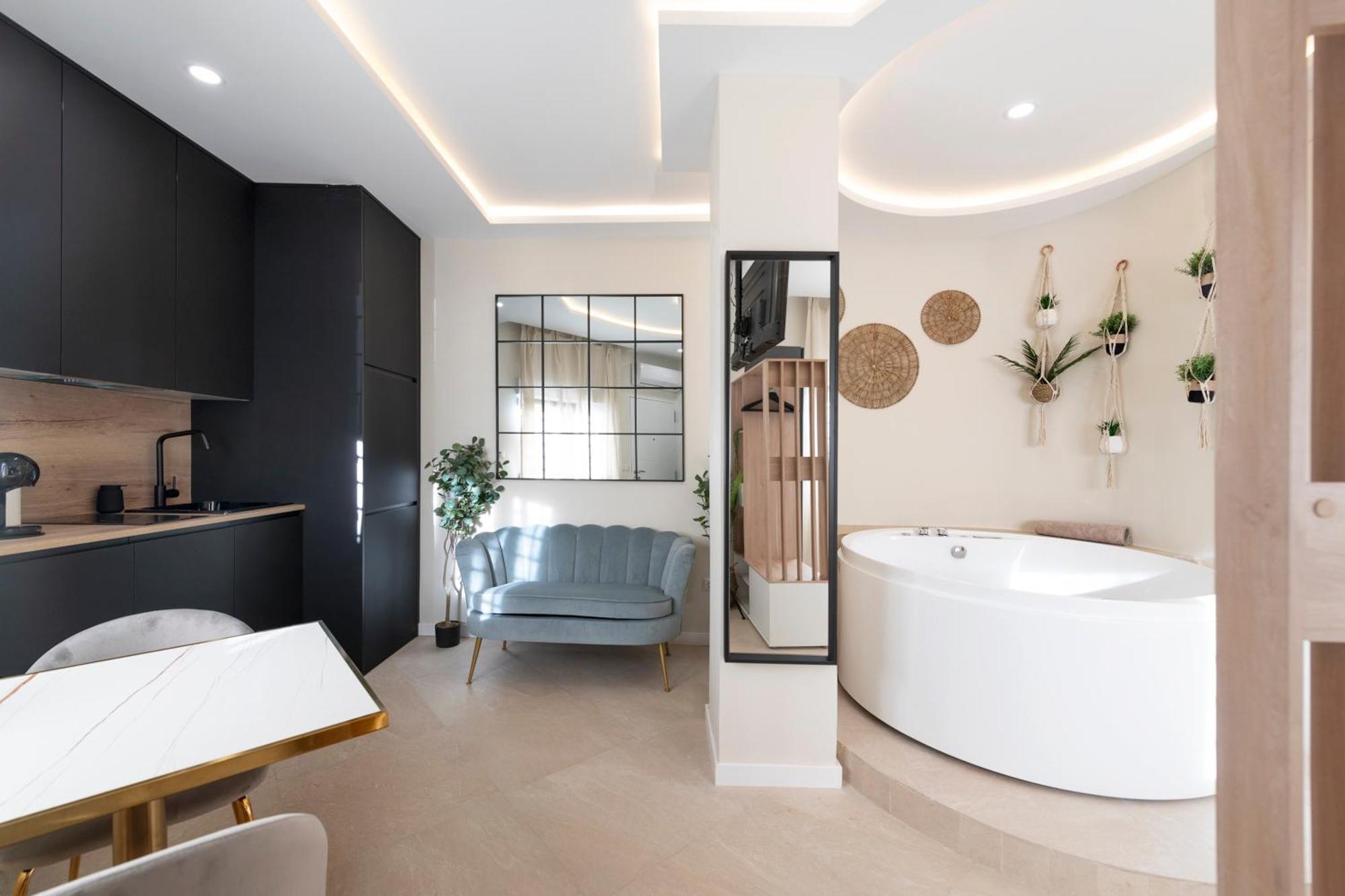 Appartamento Malaga Boutique V.V Luxury Jacuzzy Esterno foto